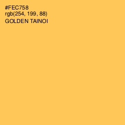 #FEC758 - Golden Tainoi Color Image